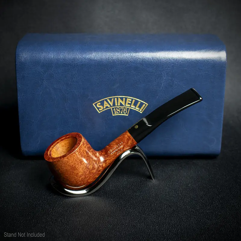 Savinelli Punto Oro Gold Briar Pipe - Smooth - 122 6Mm 2