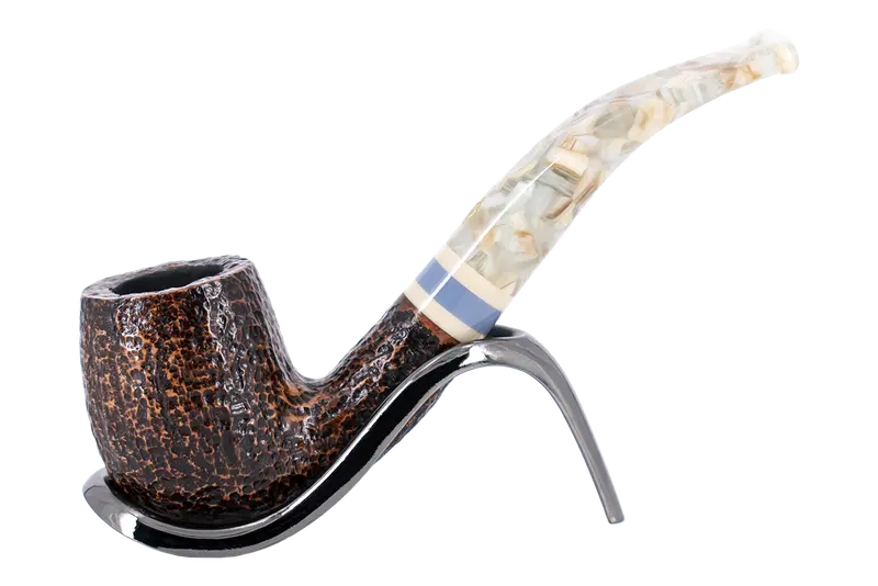 Savinelli Sasso Rusticated 601 - 6Mm Briar Pipe 1