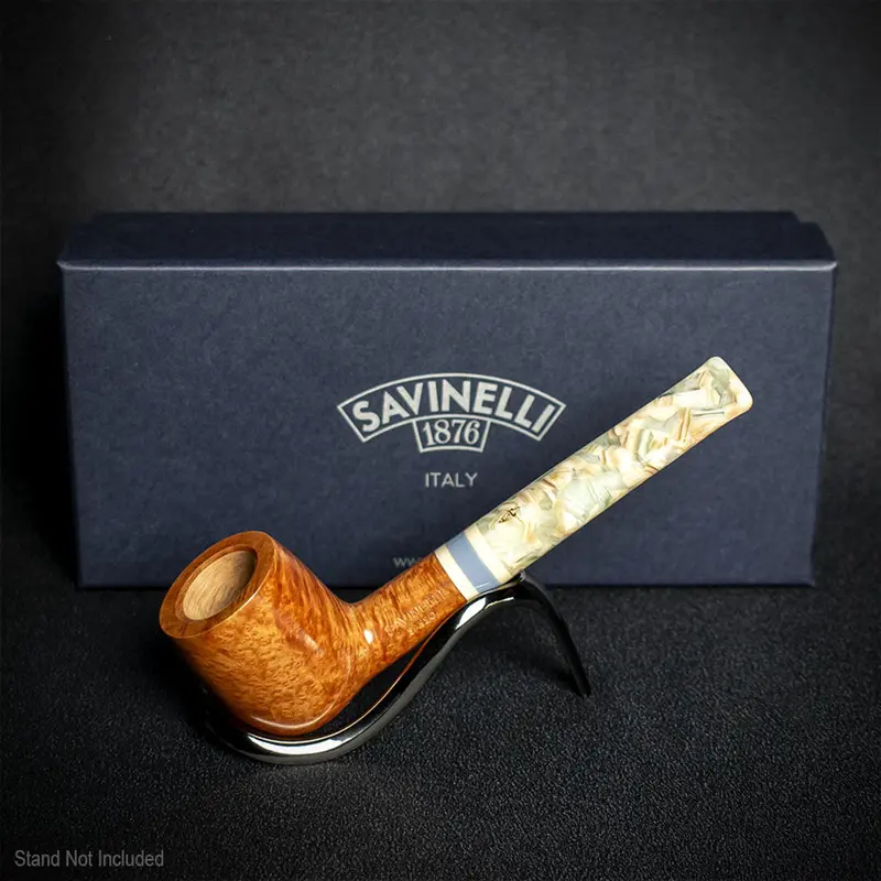 Savinelli Sasso Smooth 106 - 6Mm Briar Pipe 2