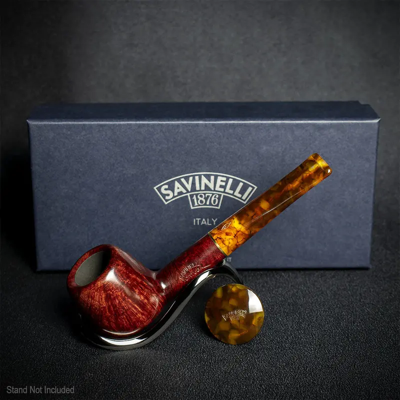 Savinelli Tortuga Smooth Shape No. 207 - 6Mm Briar Pipe 2