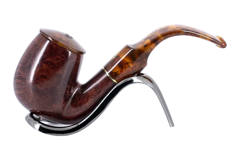 Savinelli Tortuga Smooth Shape No. 614 - 6Mm Briar Pipe 1
