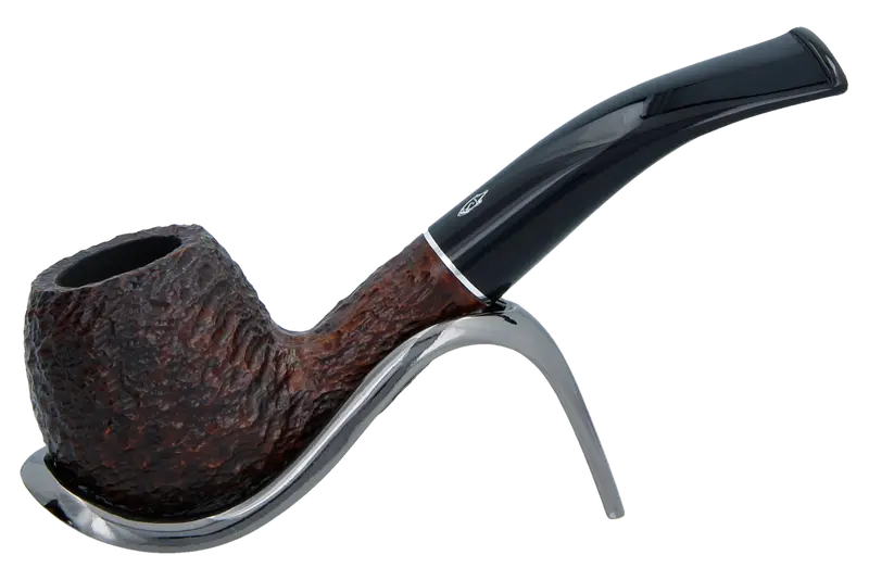 Savinelli Tre Rusticated Briar Pipe - 626 1