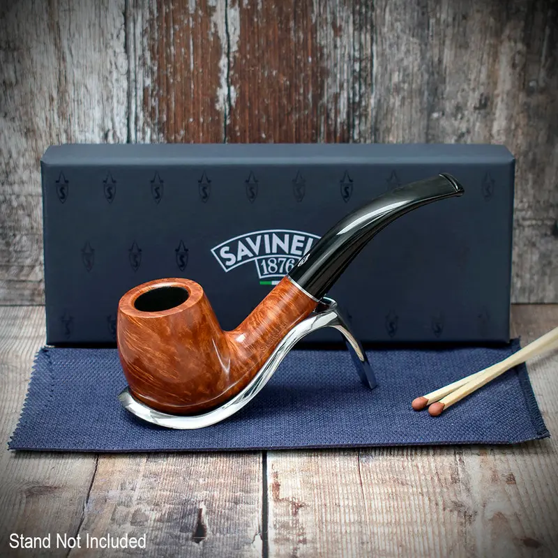Savinelli Tre Smooth Briar Pipe - 601 2