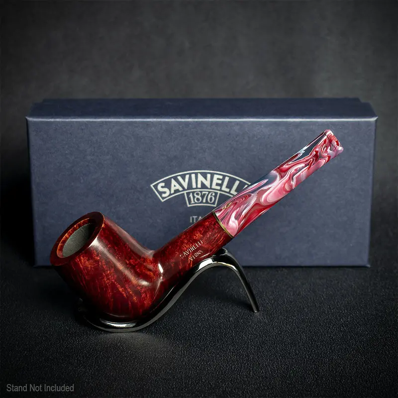 Savinelli Vigna Liscia Marrone 141 - 6Mm Briar Pipe 2
