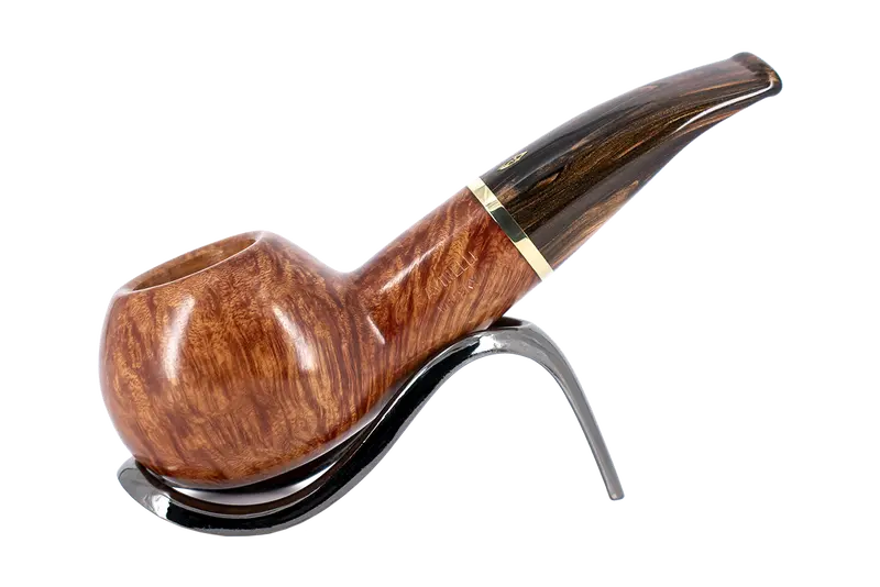 Savinelli Whiskey Natural Smooth 320 - 6Mm Briar Pipe 1