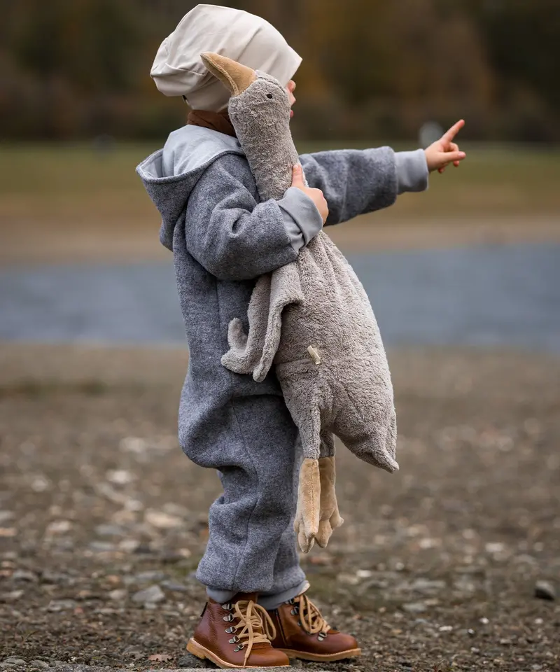 Senger Large Cuddly Goose - Grey 1