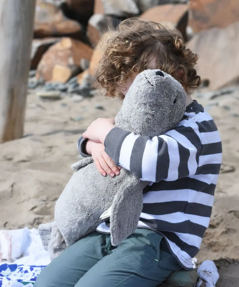 Senger Large Cuddly Seal - Grey 2