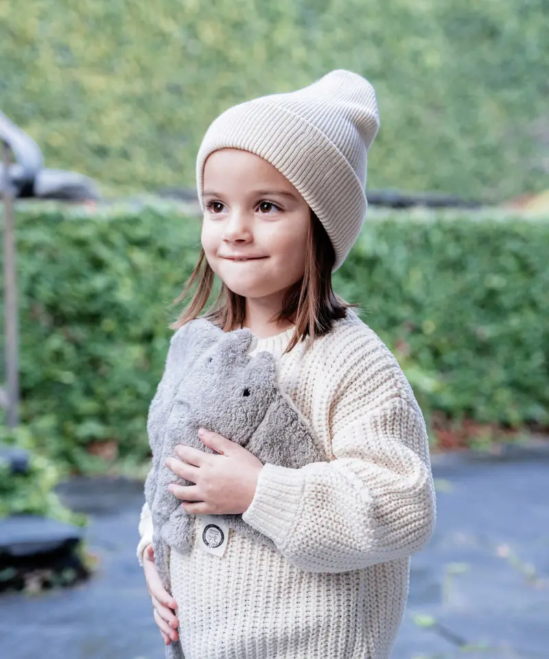 Senger Small Cuddly Manta Ray - Grey 2