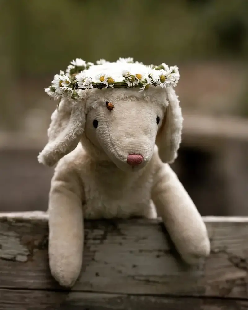 Senger Small Floppy Sheep - White 2