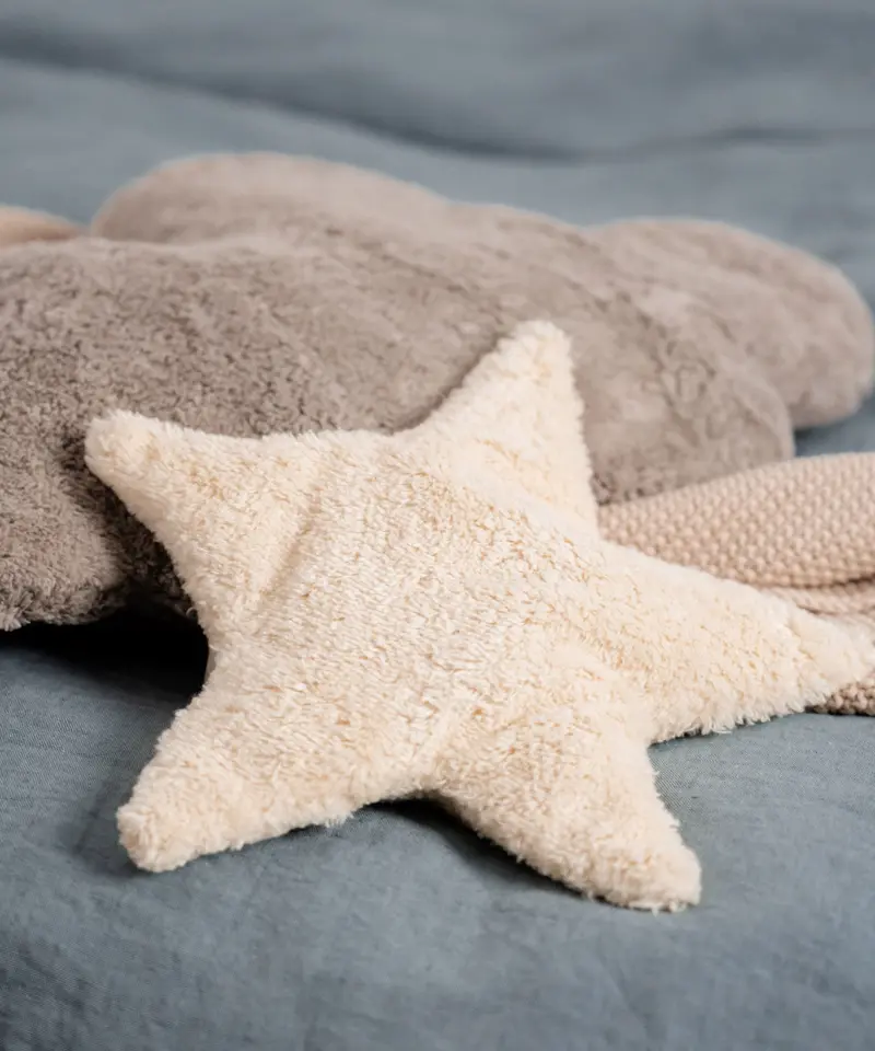 Senger Warming Cushion Star - Light Yellow 1