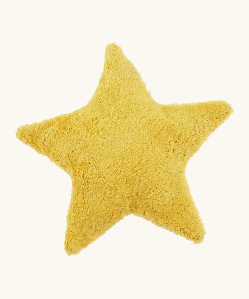 Senger Warming Star Cushion - Yellow 1