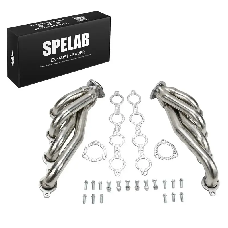 Shorty Exhaust Header For 1964-1973 Chevrolet Chevelle 4.8L 5.3L 5.7L 6.0L 6.2L Engines | Spelab 1