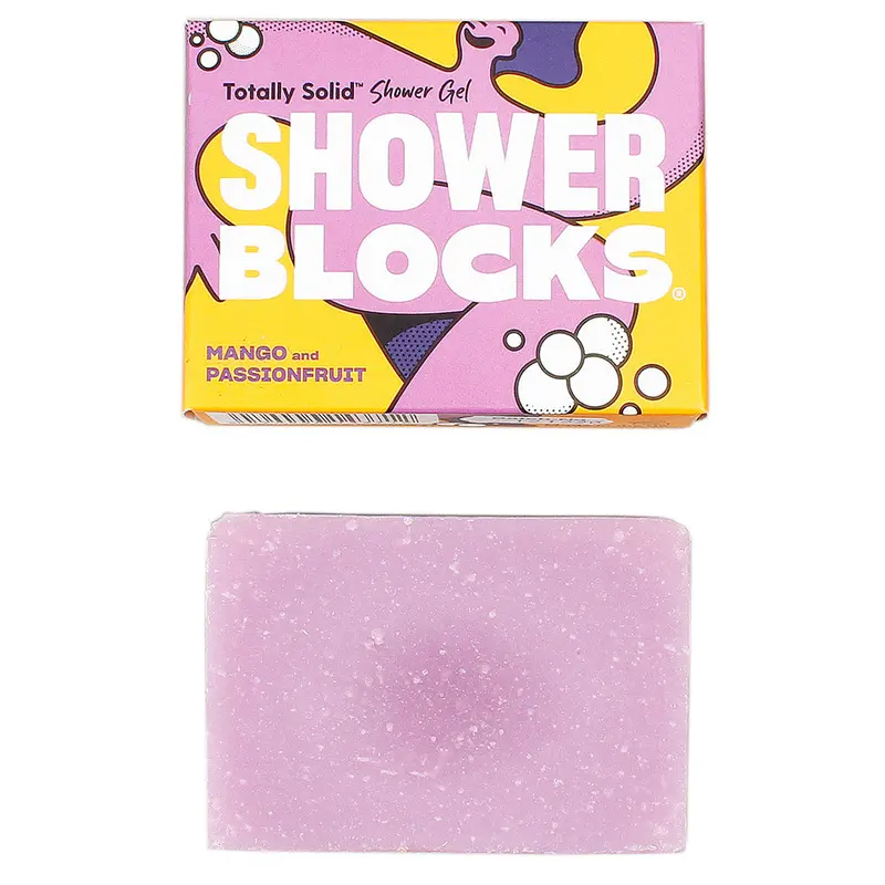 Shower Blocks Gel Bar - Mango & Passionfruit 1
