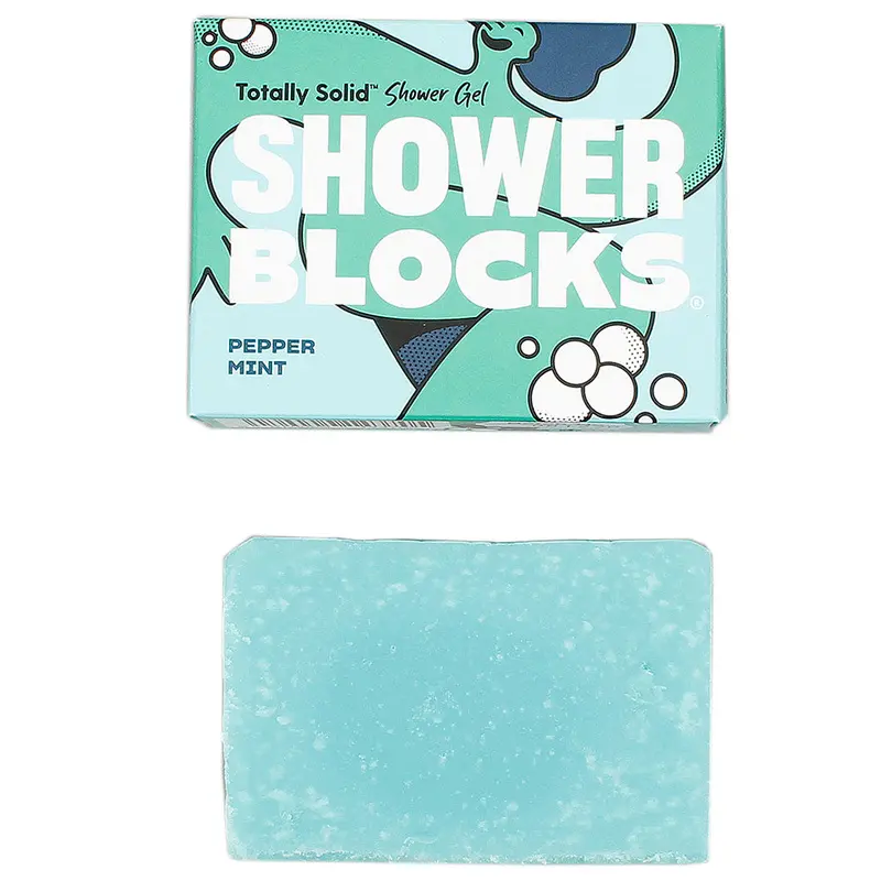 Shower Blocks Gel Bar - Pepper Mint 1