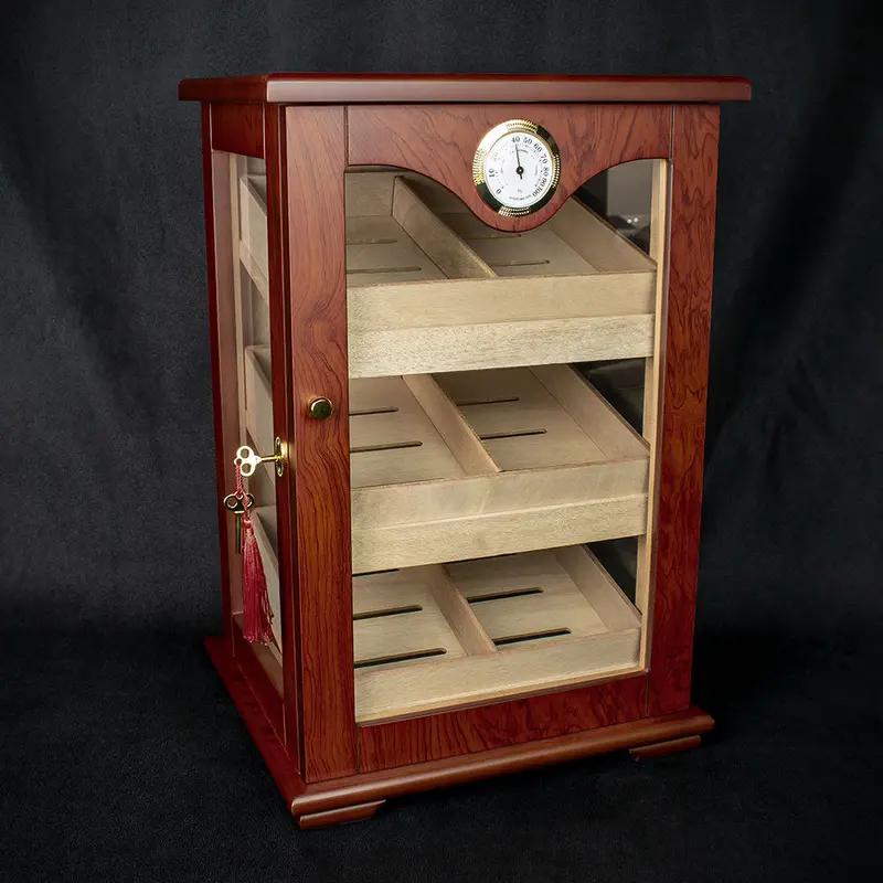 Sikarlan Rosewood Finish Humidor - 150 Cigars 1