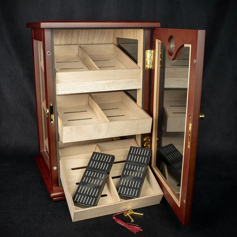 Sikarlan Rosewood Finish Humidor - 150 Cigars 2