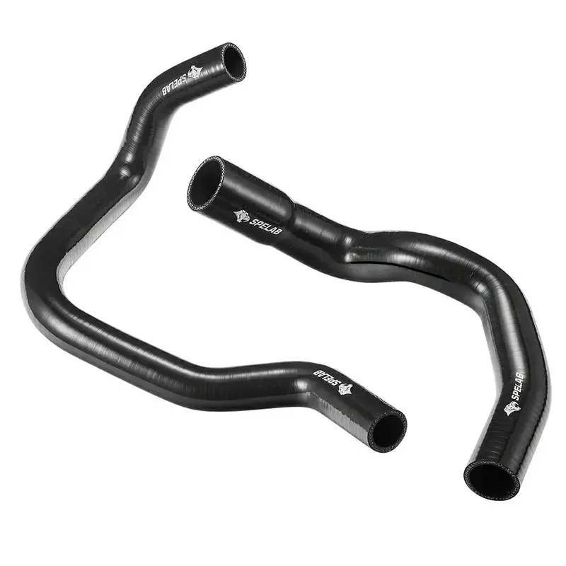 Silicone Hoses For 1984-2005 Cherokee Xj4.01242 Cid L6 Jeep Black|Spelab 1