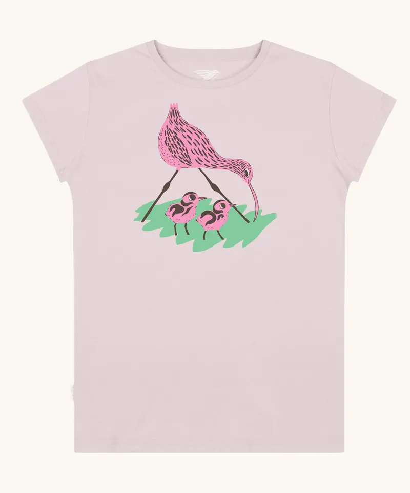 Silverstick Curlew Organic T-Shirt - Matt Sewell 1