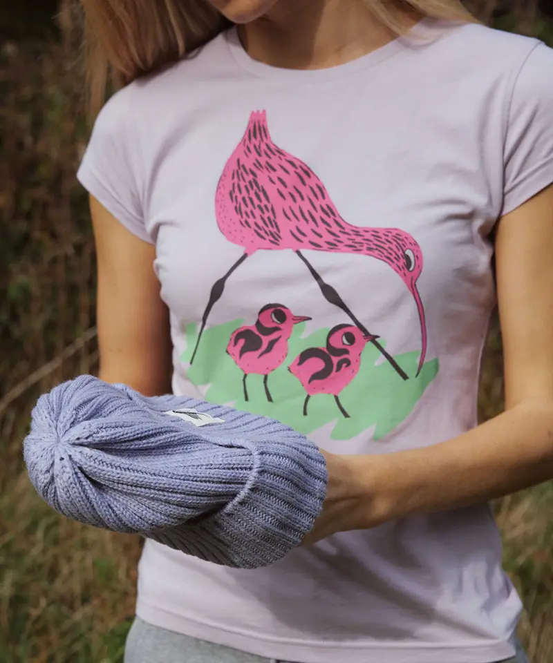 Silverstick Curlew Organic T-Shirt - Matt Sewell 2