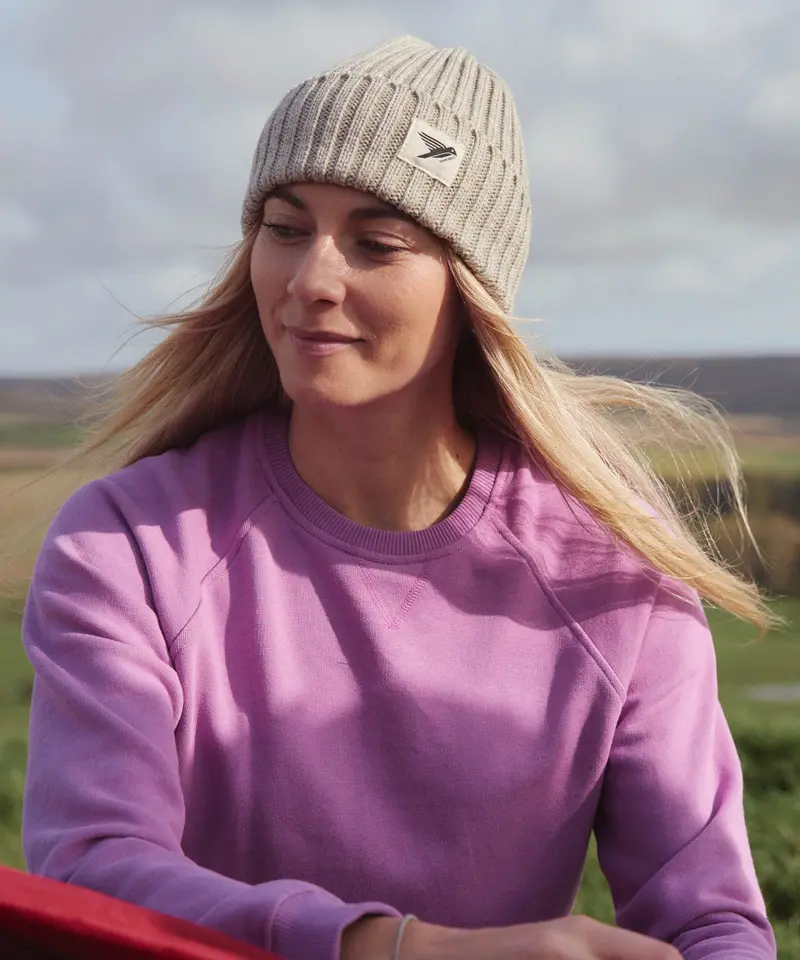 Silverstick Moffat Merino Wool Beanie - Oat 1