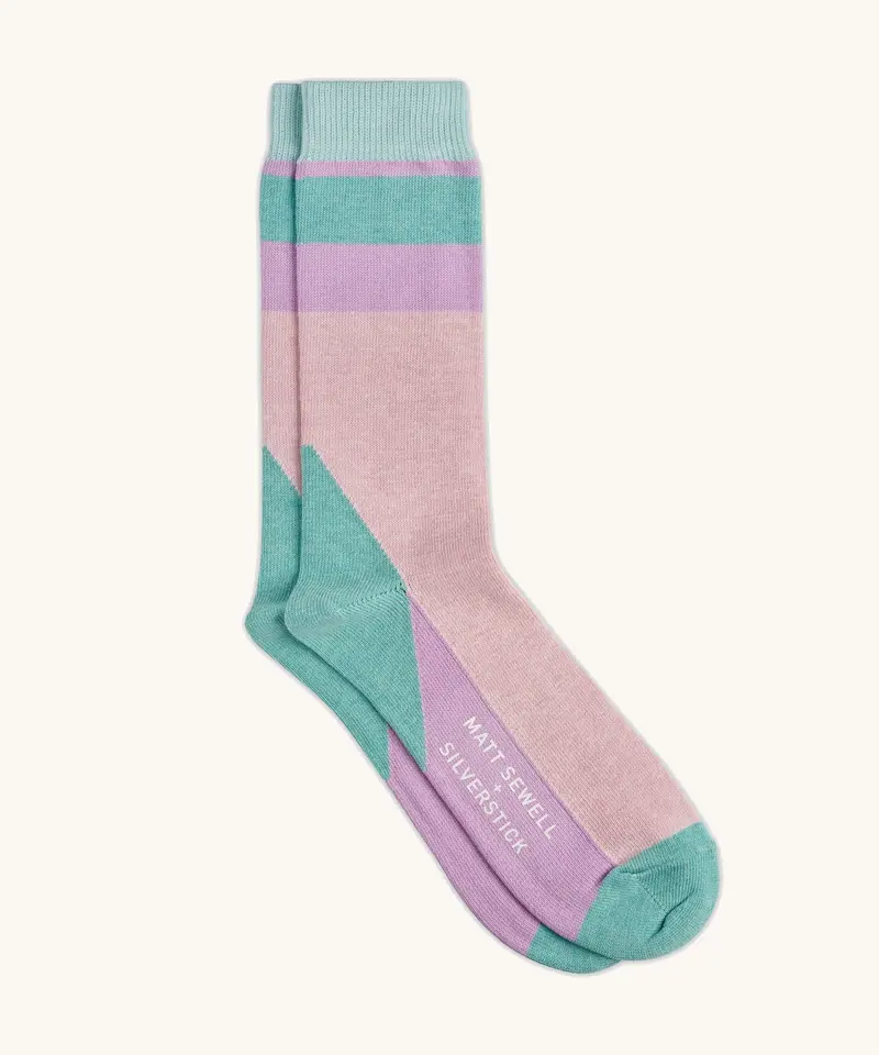 Silverstick Turtle Dove Organic Cotton Socks - Matt Sewell 2
