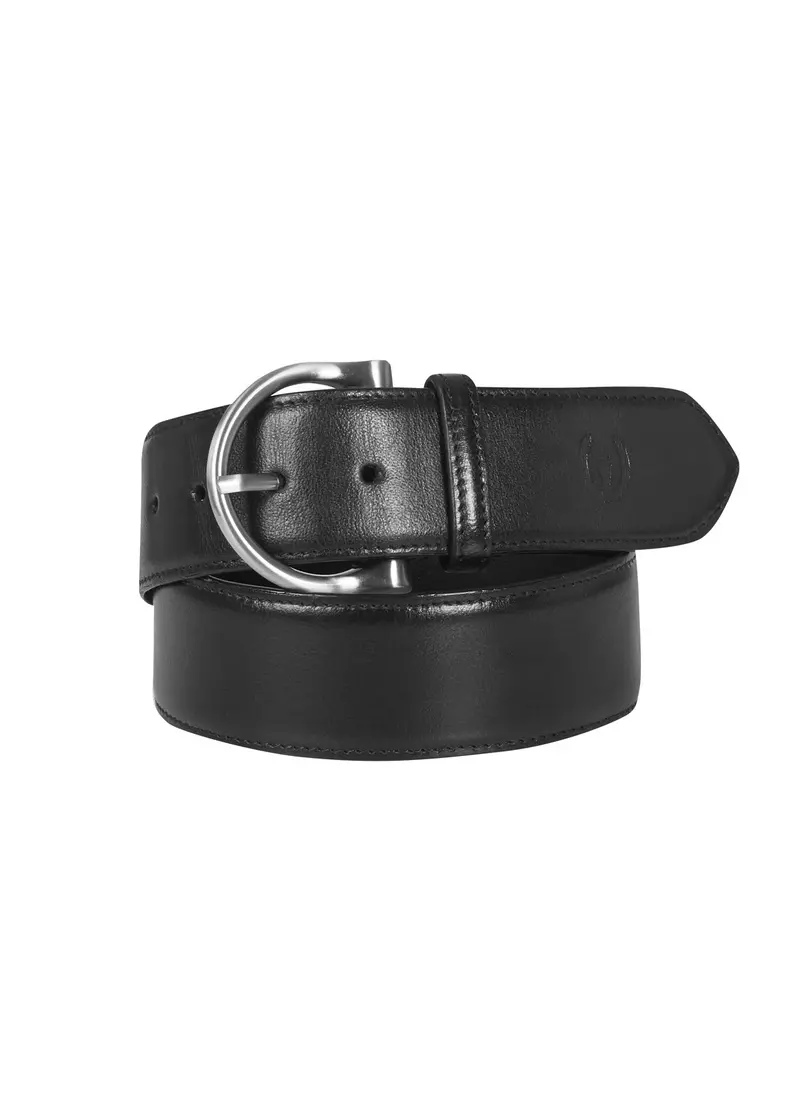 Simple D Equestrian Leather Belt 1