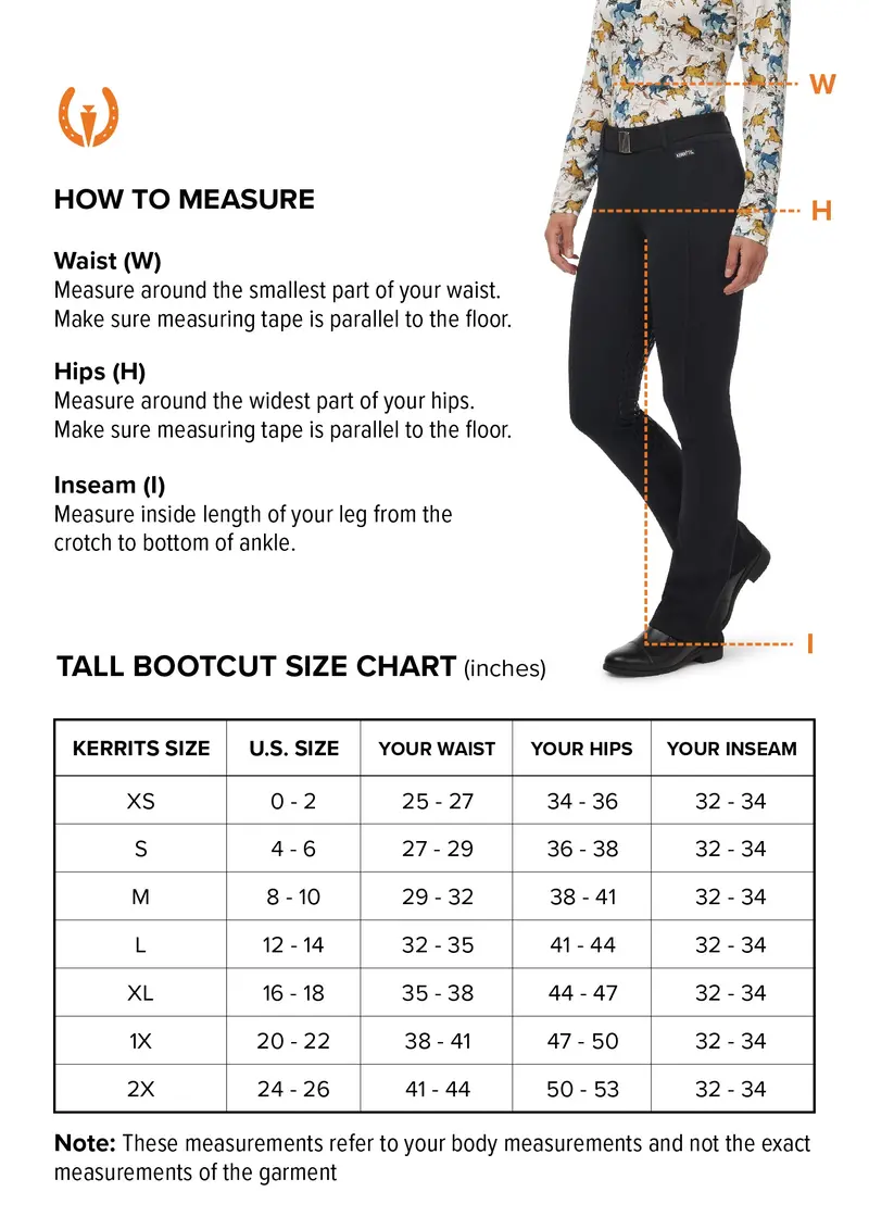 Sit Tight Wind Pro® Knee Patch Winter Bootcut - Tall 6