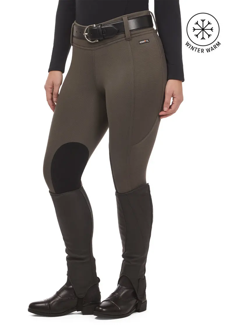 Sit Tight Wind Pro® Knee Patch Winter Riding Tight 15