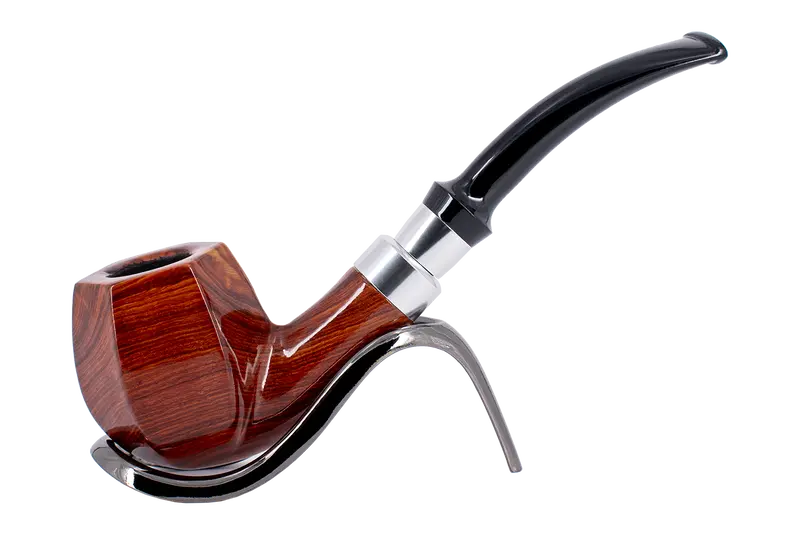 Smoke-King 9Mm Rosewood Budget Pipe - Bent 1