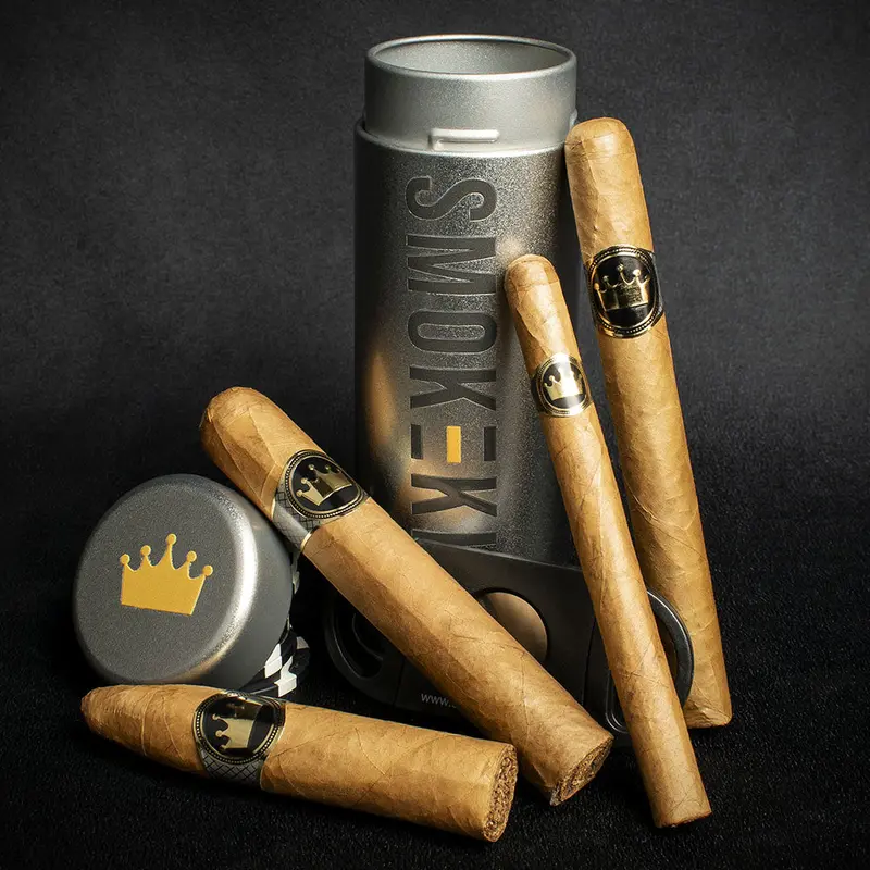 Smoke-King New World Nicaraguan 4 Cigar Gift Tin 1