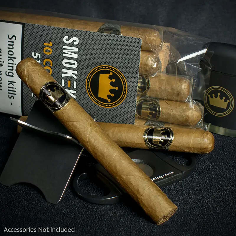 Smoke-King New World Nicaraguan Corona Cigars - Pack Of 10 1