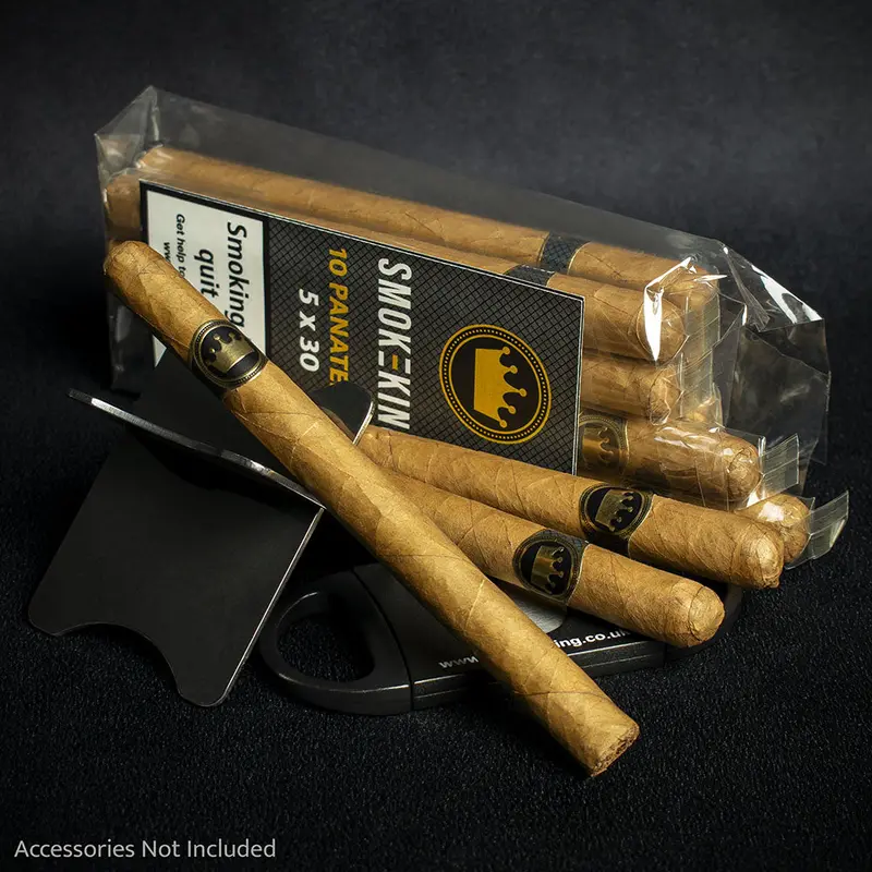 Smoke-King New World Nicaraguan Panatella Cigars - Pack Of 10 1
