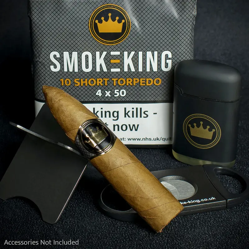 Smoke-King New World Nicaraguan Short Torpedo Cigars - Pack Of 10 2