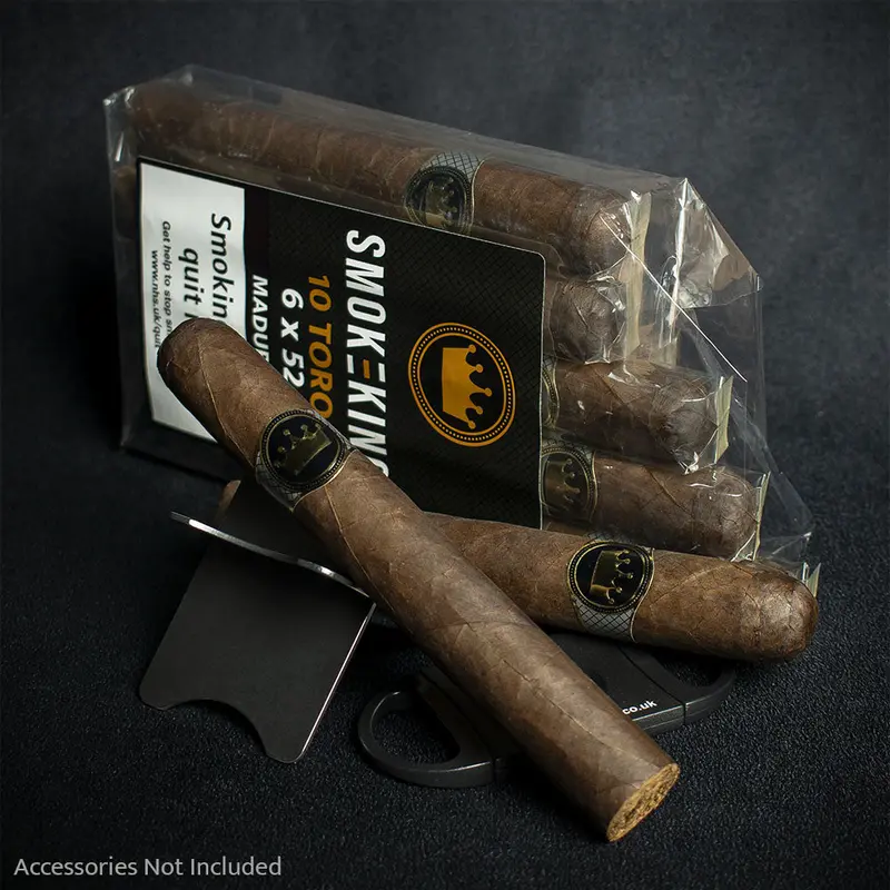 Smoke-King New World Nicaraguan Toro Maduro Cigars - Pack Of 10 1