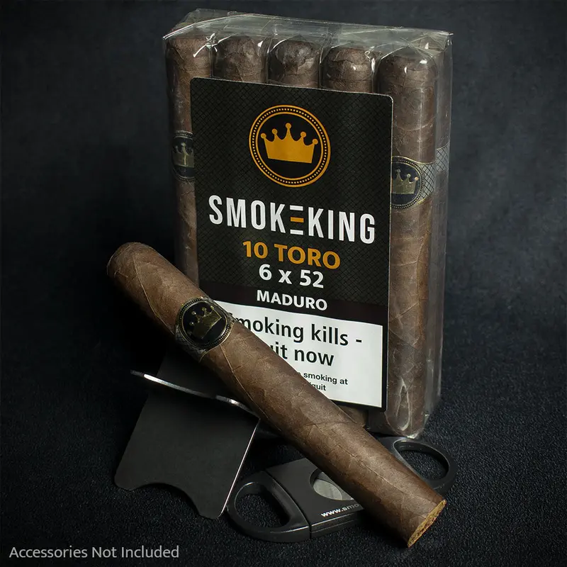 Smoke-King New World Nicaraguan Toro Maduro Cigars - Pack Of 10 2