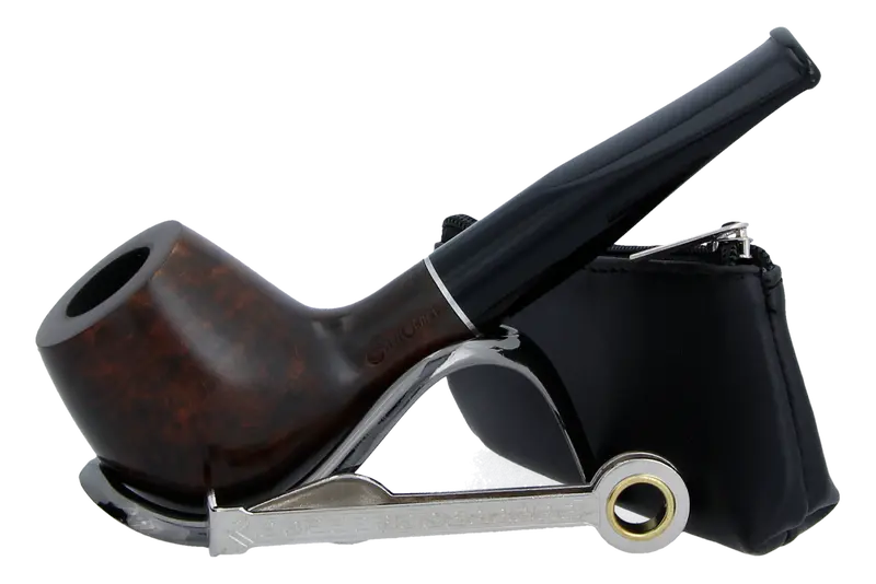 Smoke-King Pipe Smoker's Starter Kit - Straight Briar Pipe 1