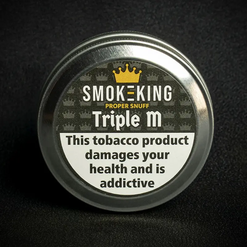 Smoke-King Proper Snuff - Triple M - 20G Tin 2