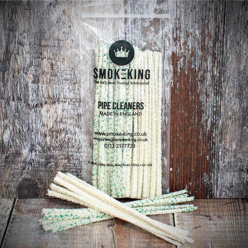 Smoke-King Tobacconist Mixed Soft & Bristle Conical Pipe Cleaners - Pack Of 50 1