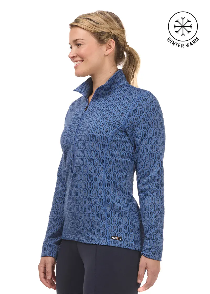 Snaffle Links Fleece Half Zip Riding Top 1