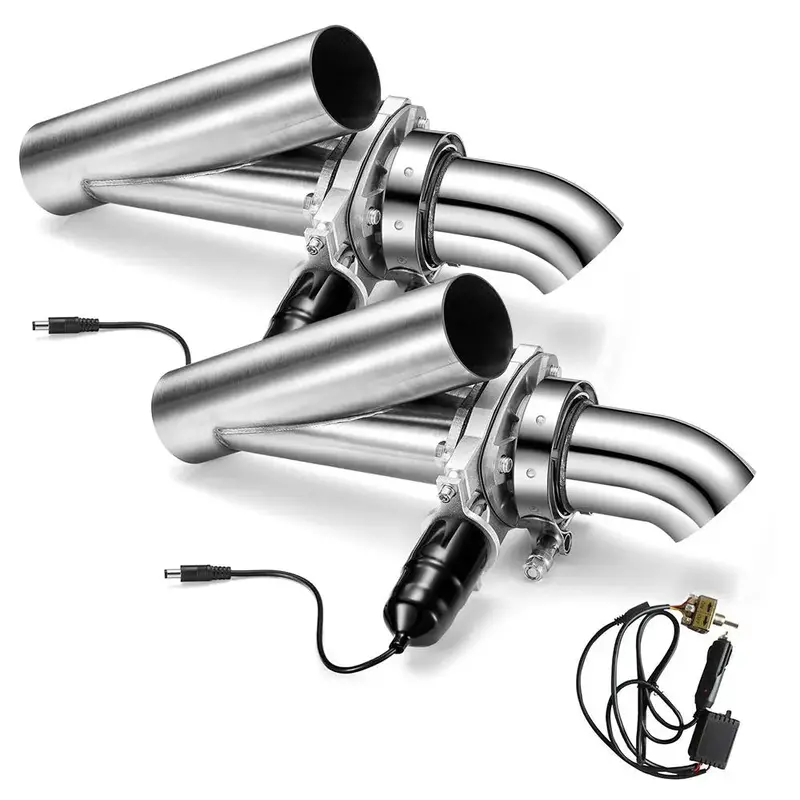 Spelab 2.0/2.25/2.5/3  Inch Dual Manual Switch Electric Exhaust Cutout Valve 1