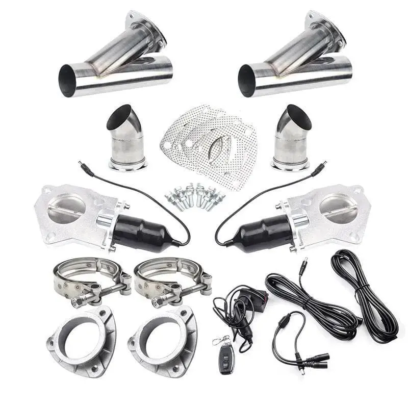 Spelab 2.25 Inch Remote Dual Electric Exhaust Cutout 2
