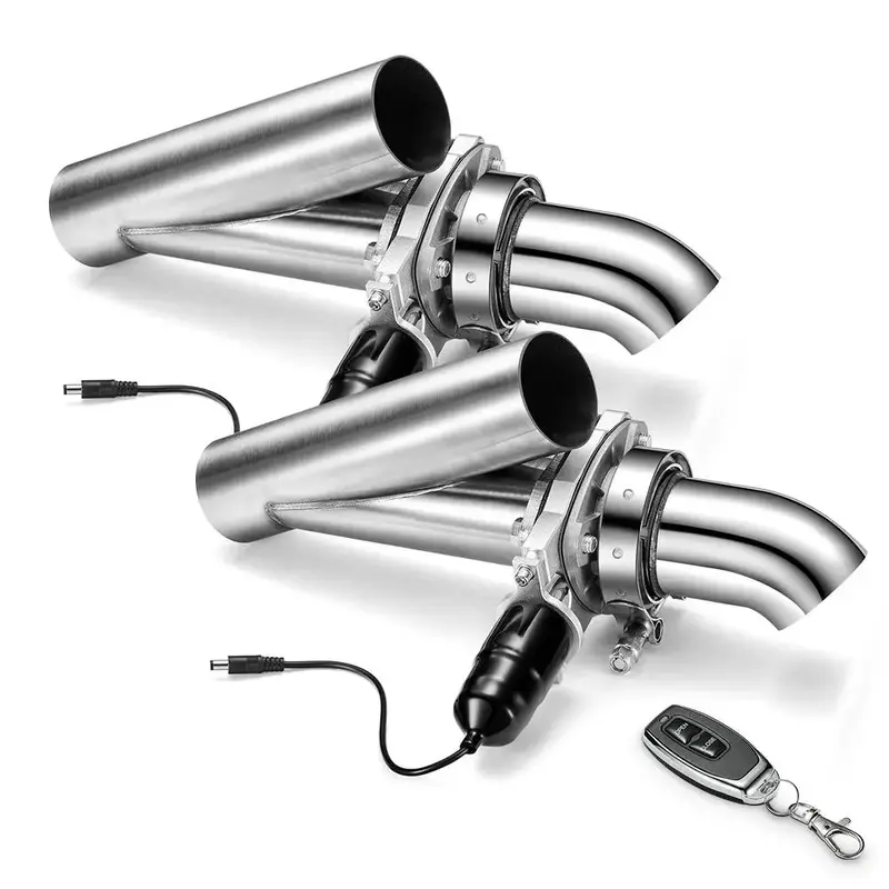 Spelab 2.5 Inch Dual Electric Exhaust Cutout With Remote Switch 1