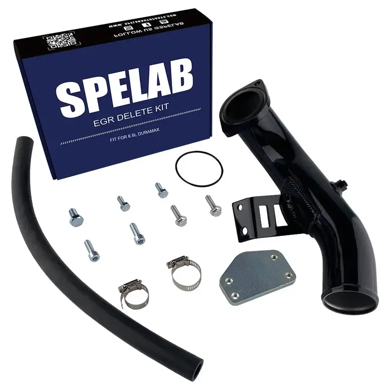 Spelab 2004-2005 6.6L Duramax Lly Egr Delete Kit With High Flow Intake 1