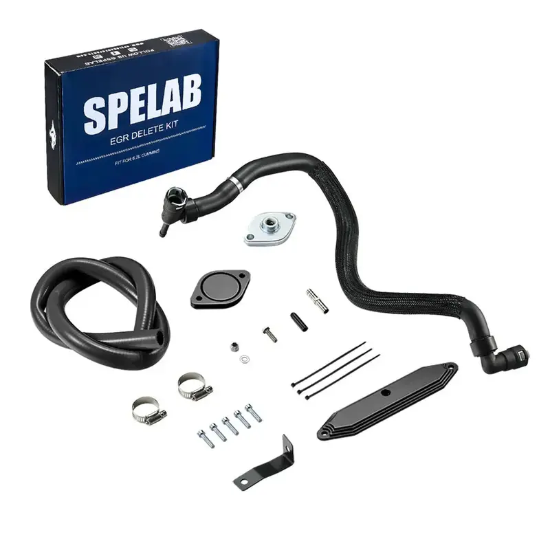 Spelab 2015-2016 Ford 6.7L Powerstroke Egr Cooler Delete Kit 1