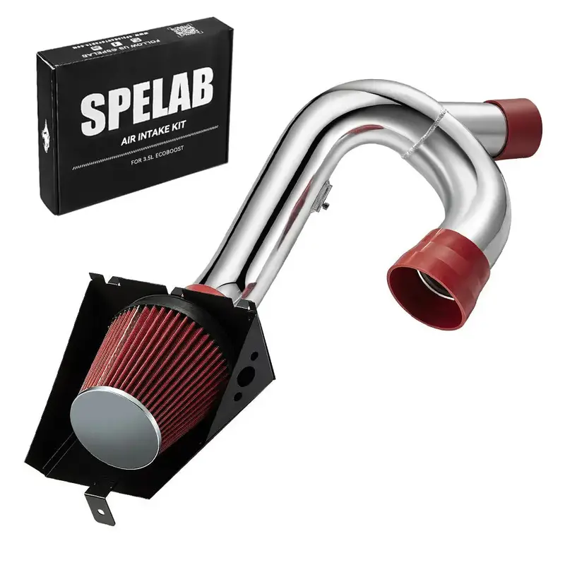 Spelab 3.5" Cold Air Intake Kit For 2012-2014 Ford F150 3.5L V6 Ecoboost Turbo 1