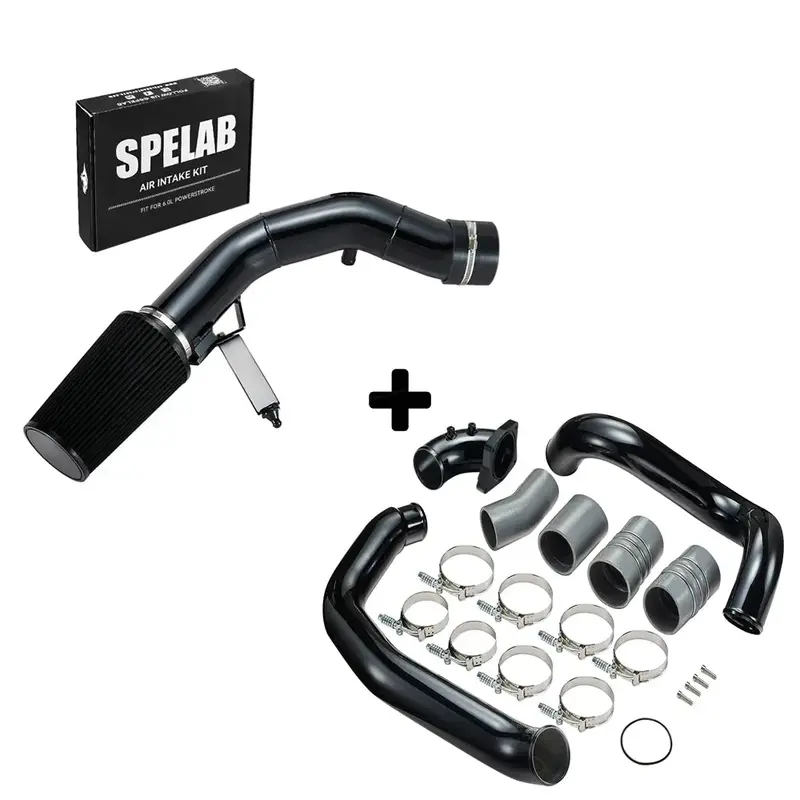 Spelab 4‘’ Cold Air Intake Kit For 2003-2007 Ford 6.0 Powerstroke Diesel F250 F350 F450 F550 3