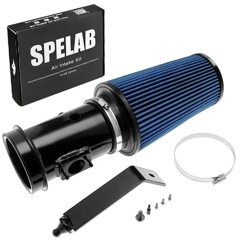 Spelab Cold Air Intake Kit For 2008-2010 Ford 6.4 Powerstroke Diesel F250 F350 F450 1