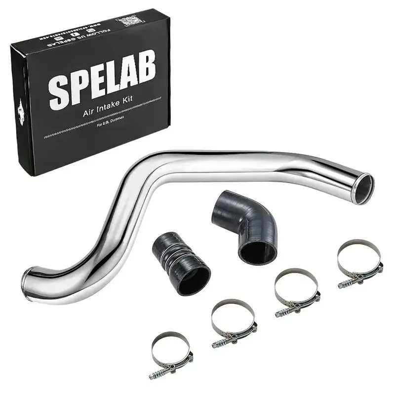 Spelab Cold Side Intercooler Pipe Kit For 2006-2010 6.6 Lbz Lmm Duramax Diesel 2