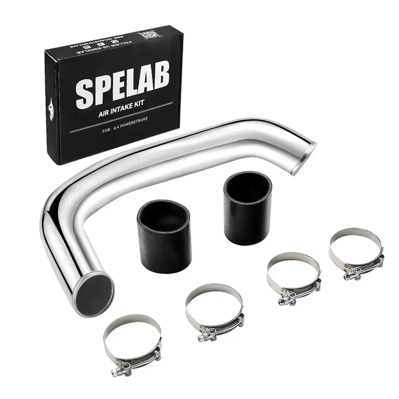 Spelab Cold Side Intercooler Pipe Kit For 2008-2010 6.4 Powerstroke Diesel Ford F250 F350 F450 F550 1