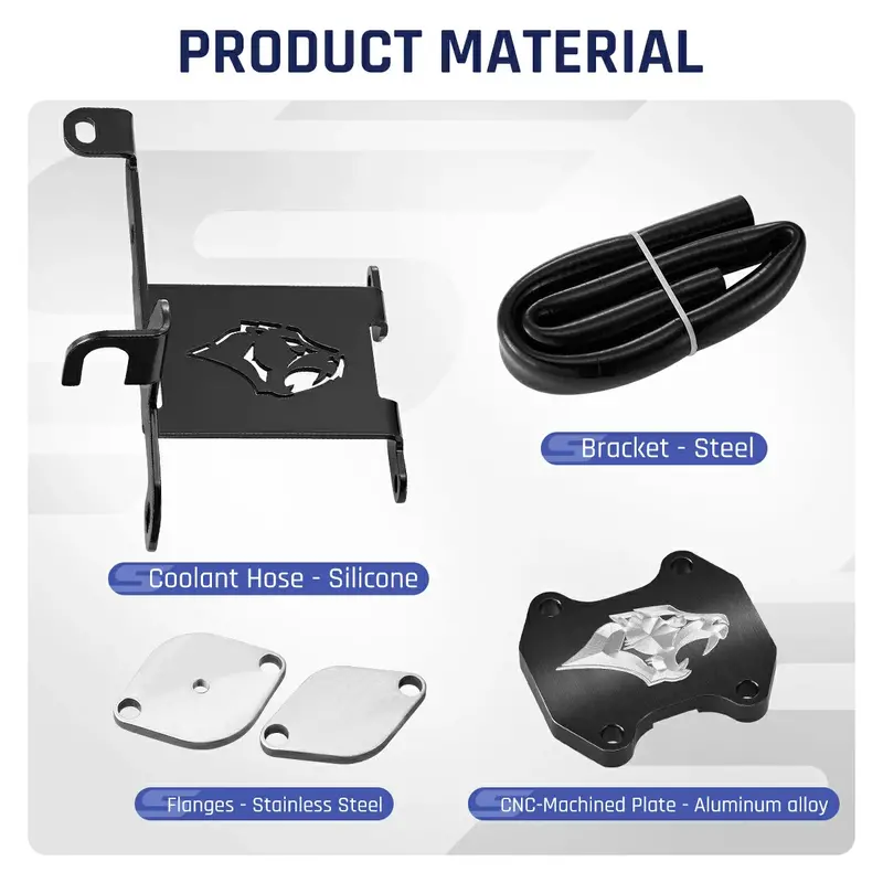 Spelab Egr Delete Kit For 2010-2025 Dodge Ram 2500 3500 6.7L Diesel 2